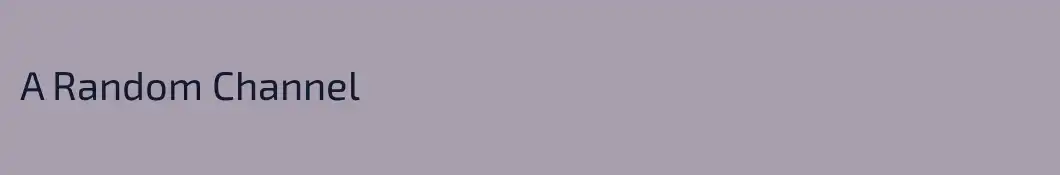 A Random Channel